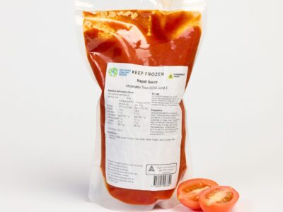 napoli sauce in resealable pouch